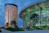Germany, Wolfsburg, car city of Volkswagen